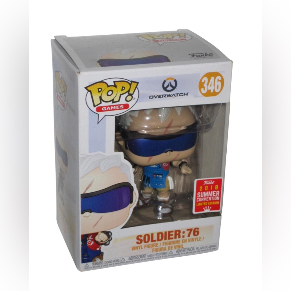 Overwatch Funko POP 2018 summer convention Soldier: 76